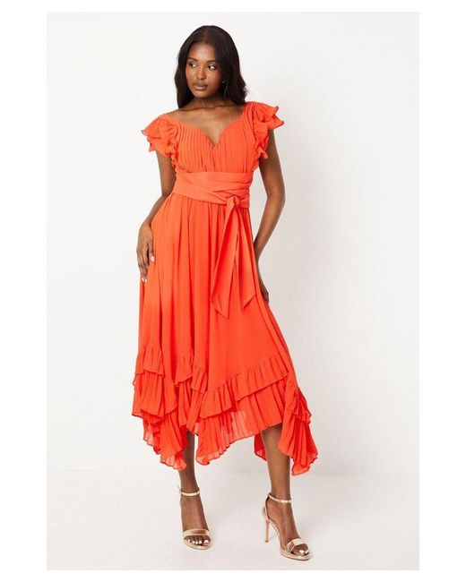 Coast red maxi dress sale
