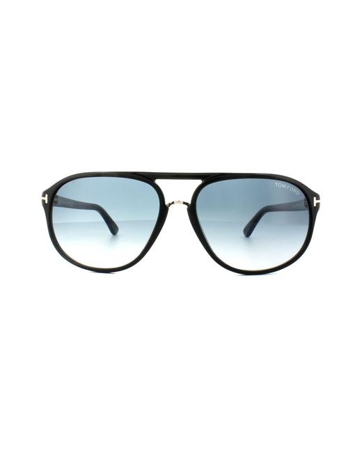 Tom Ford Blue Sonnenbrille 0447 Jacob 01P Glänzend Grün Gradient