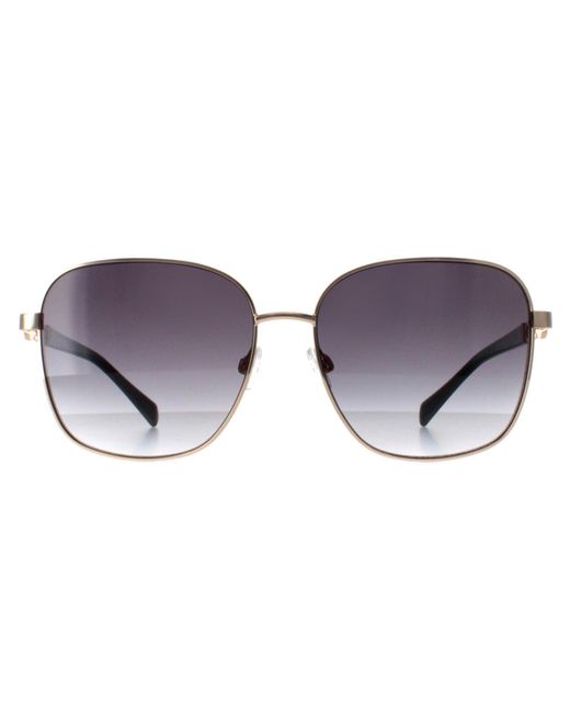 Karen Millen Purple Square Dark Gradient Km7020 Metal