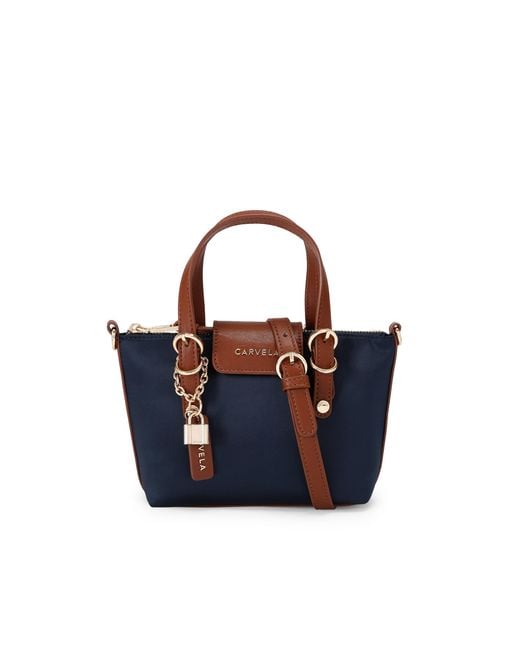 Carvela Kurt Geiger Blue Marcela Crossbody Bag