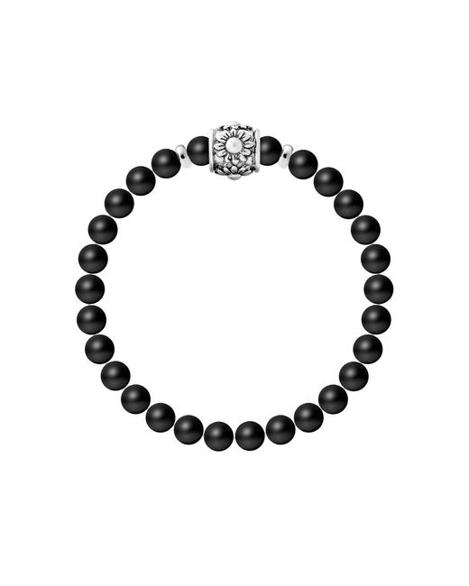 Rodney & Rolf Black Bracelet Sterling 925 N'Djaména