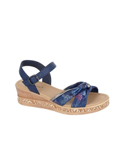 Cipriata Blue Sarina Sandals