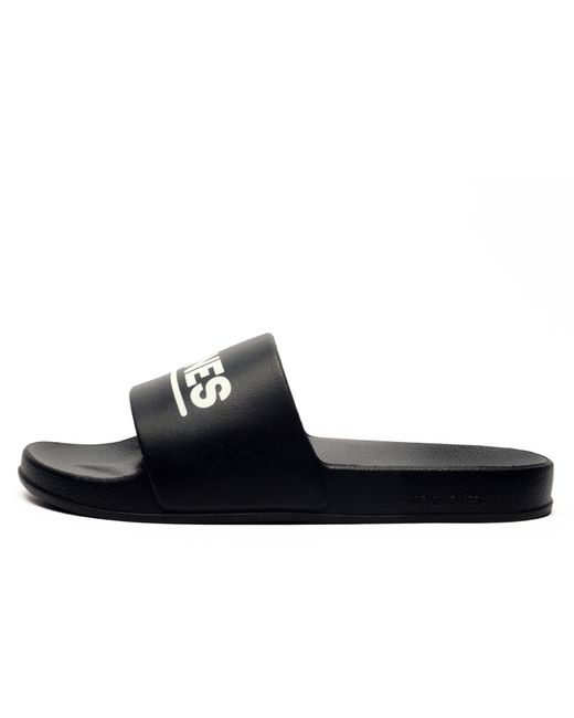 Jack & Jones Black Ollie Sliders for men