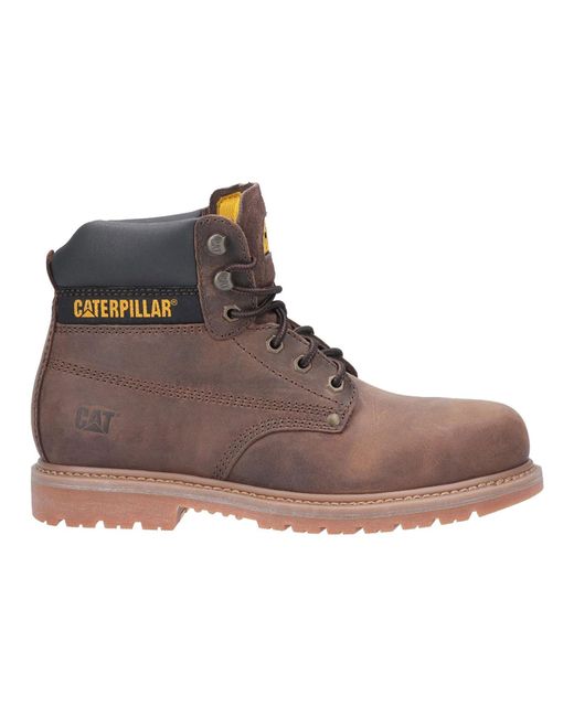 Caterpillar Safety Brown Powerplant Gyw Boots for men
