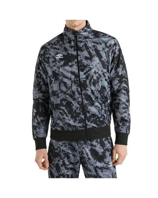 Umbro Black Taped Track Jacket Camo) for men