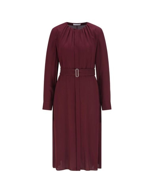 Boss Dibanora1 Jurk Voor Dames (rood) in het Red
