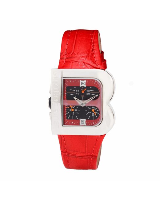 Laura Biagiotti Red Ladies Watch Quartz Steel