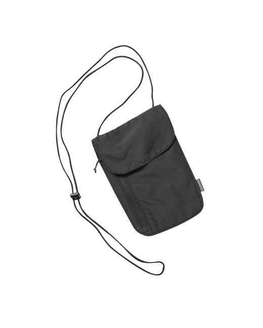 Craghoppers Black Recycled Neck Pouch