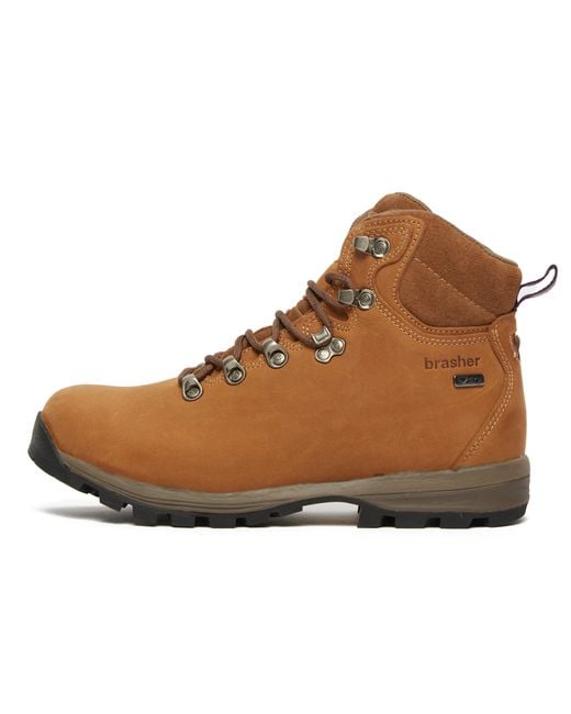 Brasher Brown Country Walker Waterproof Walking & Hiking Boots With Vibram Outsole