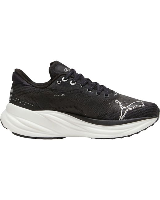 PUMA Black Magnify Nitro 2 Tech Running Shoes for men