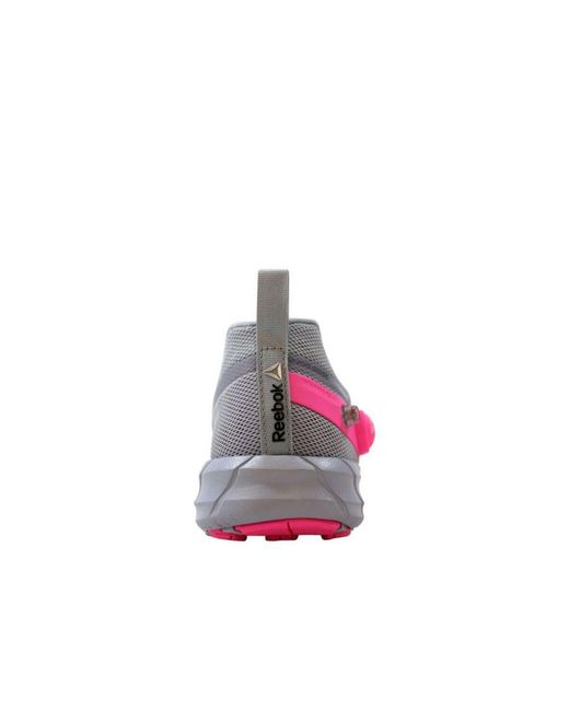 Reebok Pink Zpump Fusion 2.5 Lace Up Synthetic Trainers Ar2817
