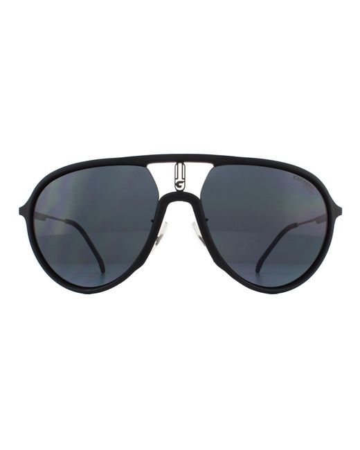 Carrera Gray Aviator Matte Sunglasses Metal (Archived) for men