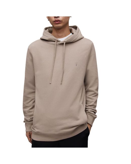 AllSaints Brown Raven Oth Hoodies Pullover Jumper for men
