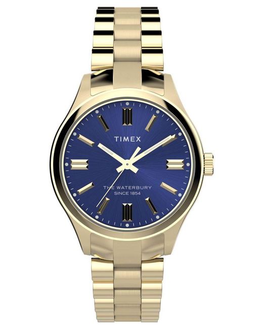 Timex Blue Legacy Watch Tw2W40300 Stainless Steel (Archived)