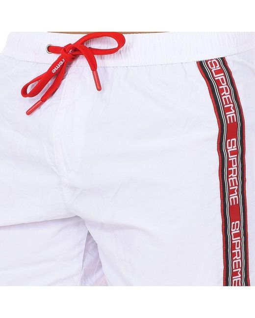 Supreme Boxerbadpak Met Saona-print in het White voor heren