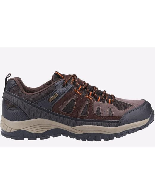 Cotswold Black Maisemore Waterproof Shoes for men