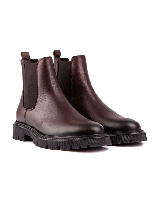 Sole Brown Healey Chelsea Boots for men