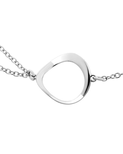 Orphelia Metallic 'Renée' 925 Sterling Necklace