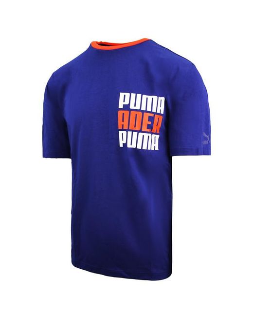 PUMA Blue X Ader Short Sleeve Tee Crew Neck T-Shirt 576950 79 for men