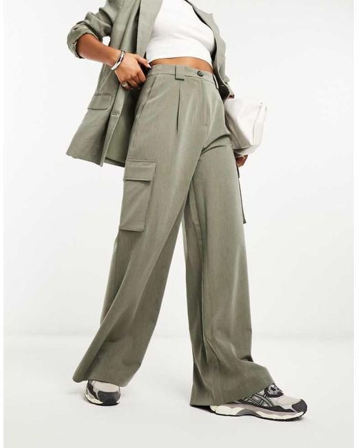 ASOS White Tailored Cargo Trouser