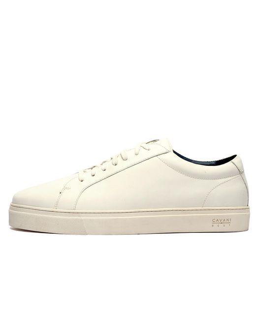 House Of Cavani Black X Calum Best P22 Leather Trainers for men