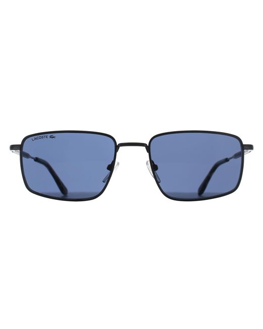 Lacoste Blue Rectangle Dark Gunmetal L277S