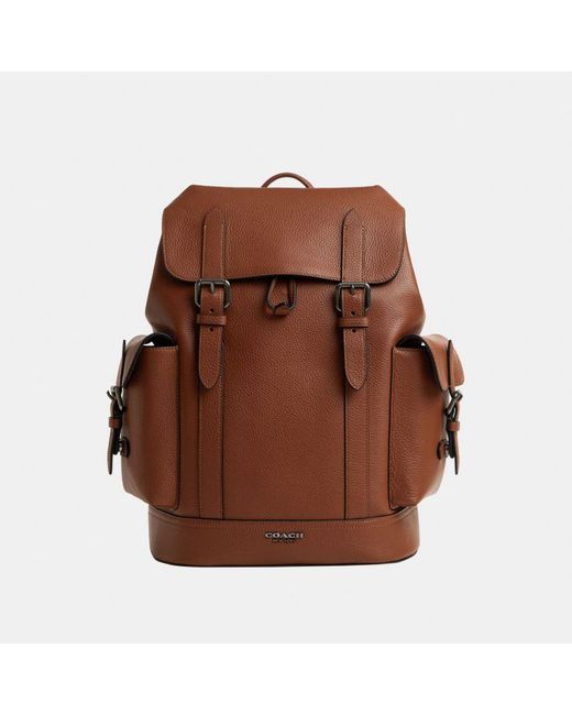 COACH Brown Hudson Backpack Bag for men