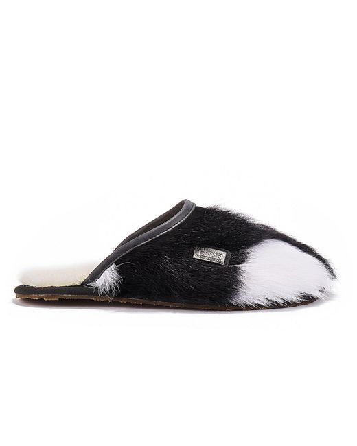 Australia Luxe Black Heiress Slippers