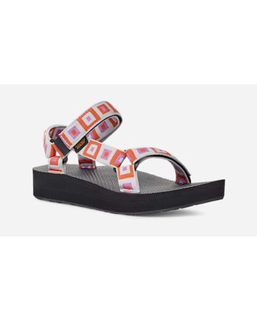 Teva Black Midform Universal Retro Squars Explore