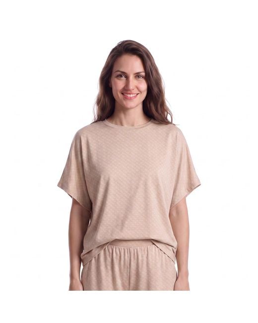 Boss Pink Short Sleeve Pyjama T-Shirt 50561029