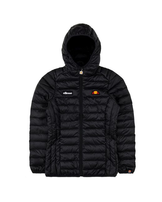 Ellesse Black Ladies Lompard Padded Jacket