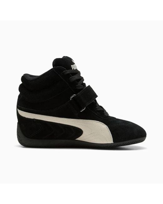 PUMA Black Speedcat Wedge Og Suede Trainers