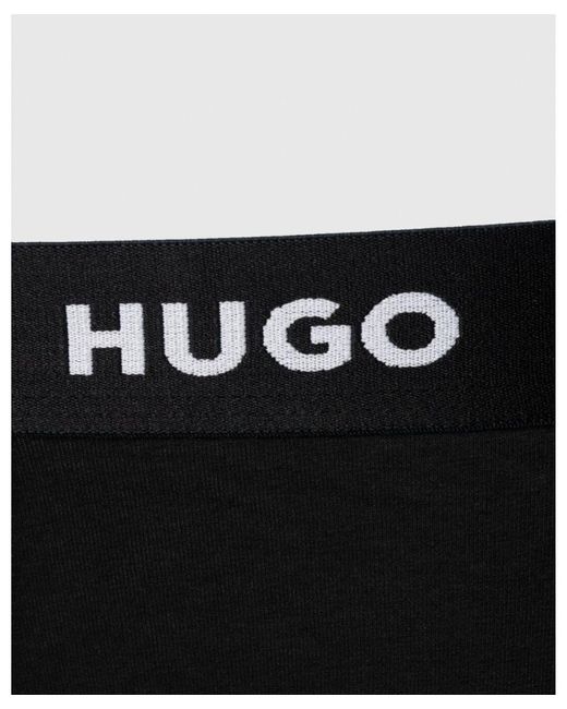 HUGO Black Triple Pack Trunks Nos for men
