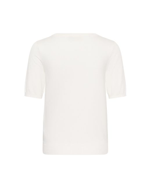 Kaffe Pullover Kalizza Pullover Regular Fit in het White