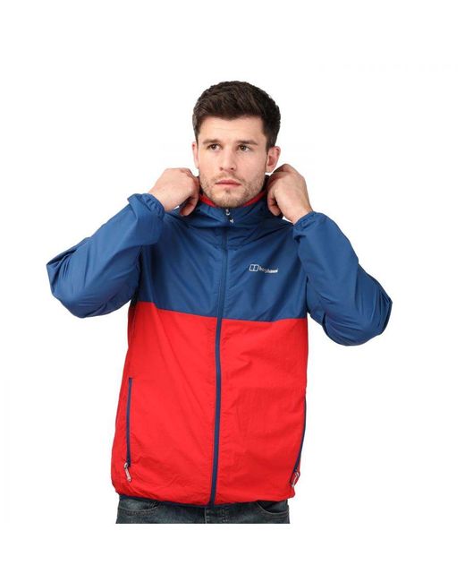 Berghaus Blue Corbeck Windproof Jacket for men