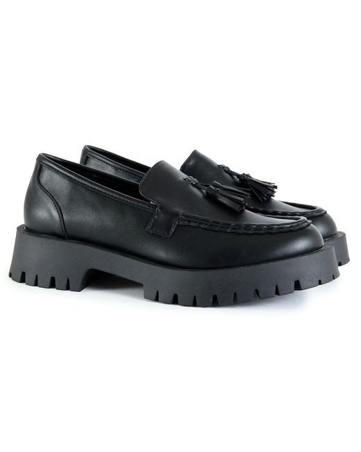 Ravel Black Tassel Shoes