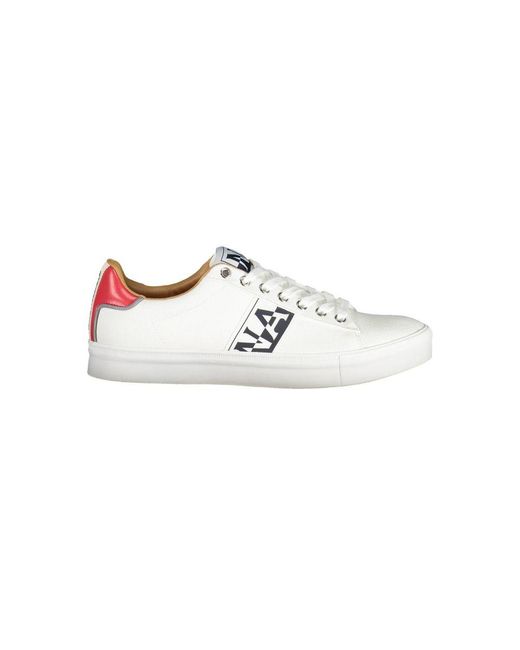 Napapijri Sneaker Freizeit Logo in White für Herren