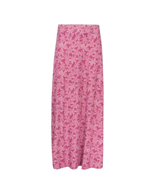 Mountain Warehouse Pink Ladies Shore Jersey Maxi Skirt