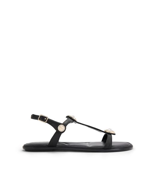 Carvela Kurt Geiger Black Leather Amalia Sandal Sandals