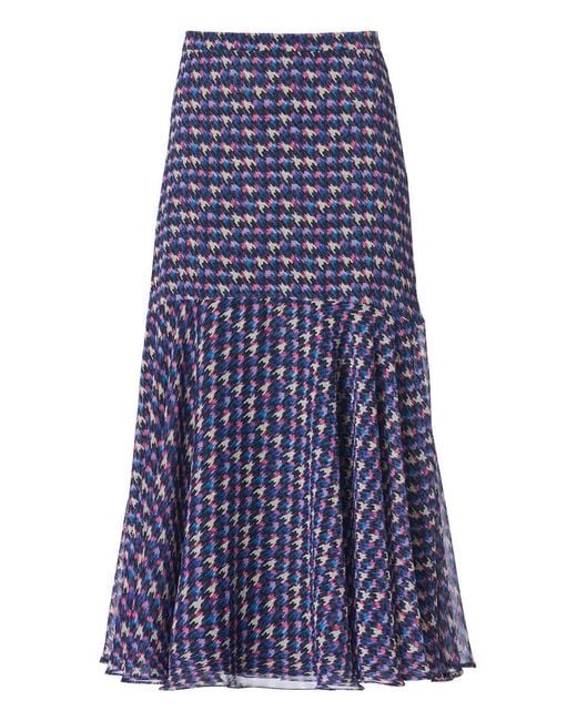 Mart Visser Cassy Print Rok Multi in het Blue