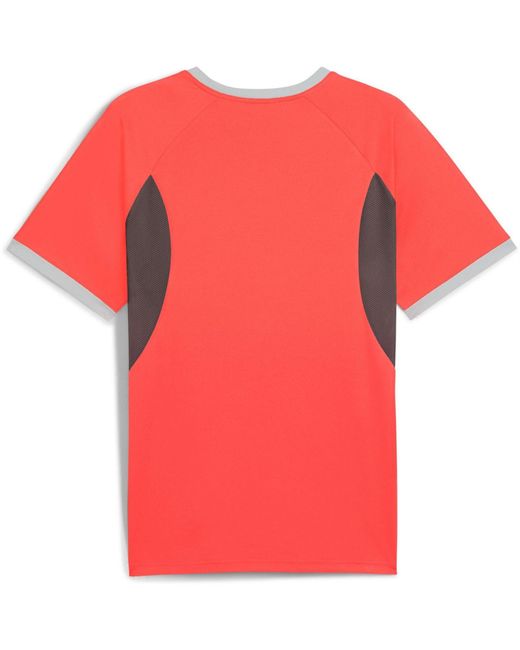 PUMA Red Individualliga Jersey T-Shirt for men