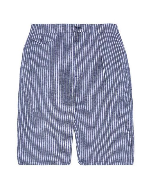 Pepe Jeans Blue Deans Striped Shorts for men