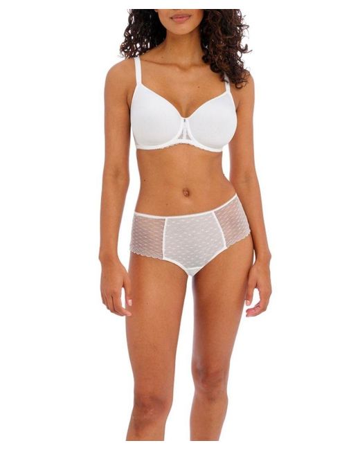 Freya White Signature Moulded Spacer Bra
