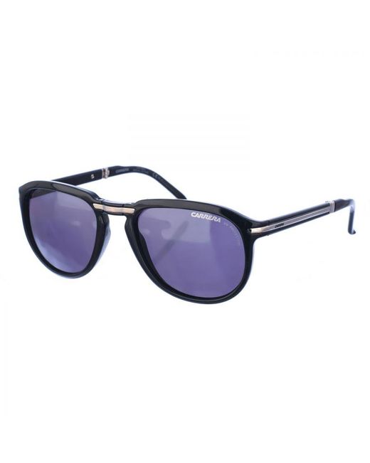 Carrera Blue Pocketflag3 Oval-Shaped Acetate Sunglasses for men