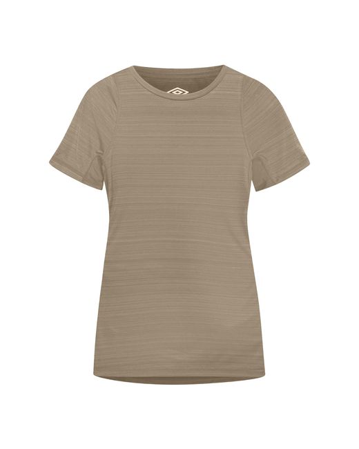 Umbro Gray Ladies Pro Marl Training T-Shirt (Moon Rock Marl)