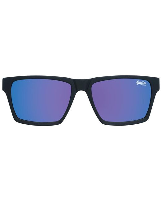Superdry Blue Rectangle Rubberised Gradient Polarized Disruptive Sds