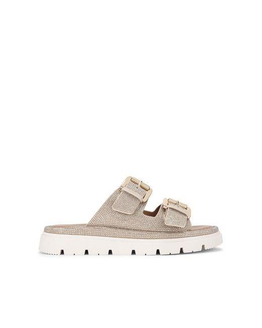 Carvela Kurt Geiger White Pavilion Jewel Sandals