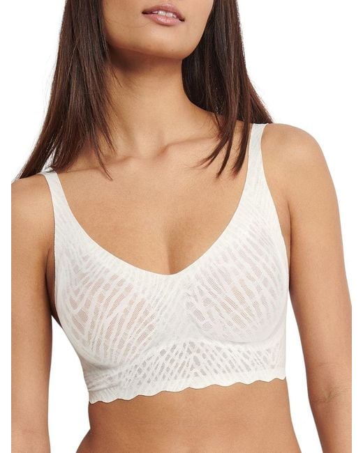 Sloggi White Zero Feel Bliss Bralette