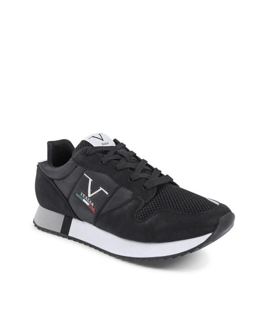 Versace 19.69 Abbigliamento Sportivo Black V Sneaker Snk 003 M Leather for men