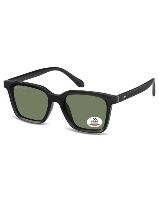 Montana Brown Square Matte Polarized Mp58